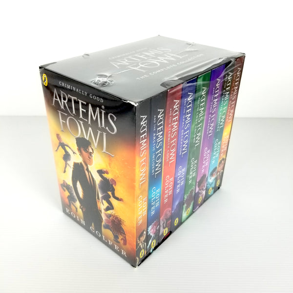 Artemis Fowl Fiction Series 8 Book Box Set Collection By Eoin Colfer, Paperback Factory 2nd