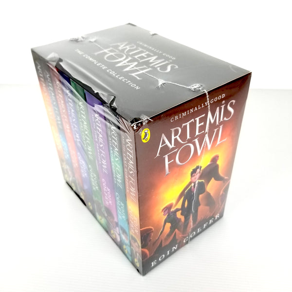Artemis Fowl Fiction Series 8 Book Box Set Collection By Eoin Colfer, Paperback Factory 2nd