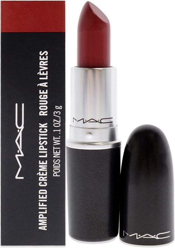 M·A·C BRICK-O-LA Brick Red Pink Plum Natural Amplified Cream Lipstick