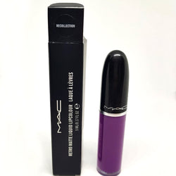 M·A·C RECOLLECTION Warm Purple Retro Matte Liquid Lipcolour Lip Stain Makeup Cosmetic