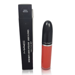 M·A·C RICH AND RESTLESS Retro Matte Liquid Lipstick Lip Stain Makeup Cosmetic Full Size