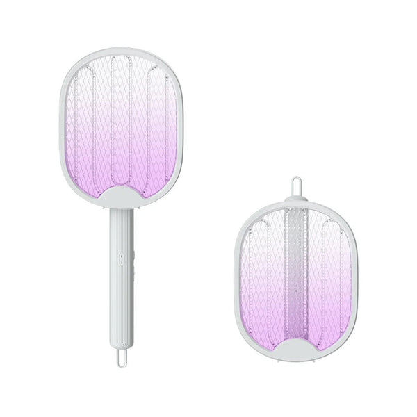 Electric Fly Swatter Foldable Racket USB Rechargeable