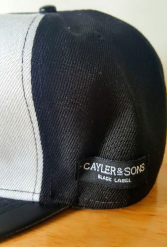 Cayler & Sons Black & White Baseball Cap - 1000 Things Australia