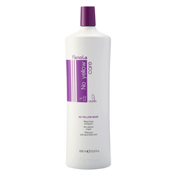 Fanola No Yellow Mask Purple Conditioner 1 Litre Blonde Hair Leave In Treatment