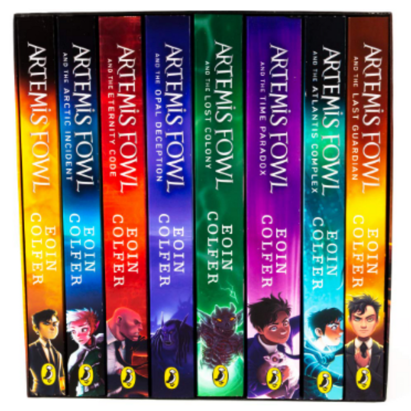 Artemis Fowl Fiction Series 8 Book Box Set Collection By Eoin Colfer, Paperback