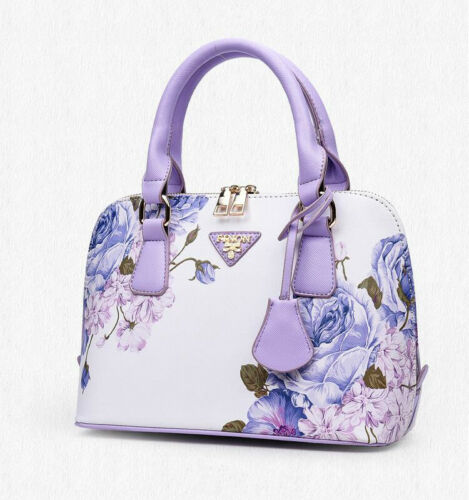 Lavender Floral Handbag