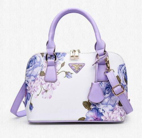 Lavender Floral Handbag