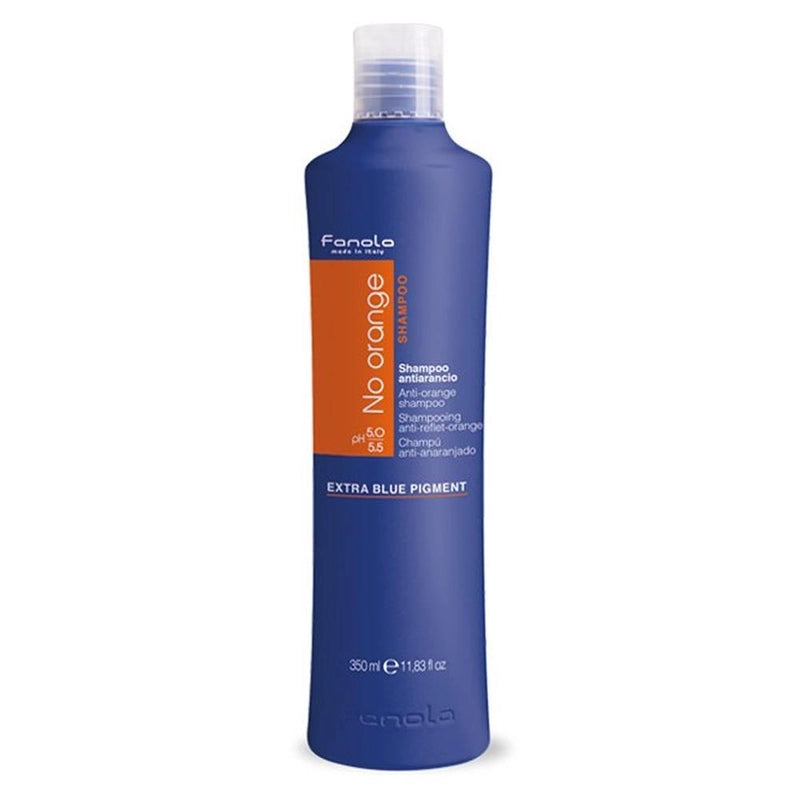 Fanola No Orange Shampoo Extra Blue Pigment 1L 1000ml Dark Coloured Hair Care