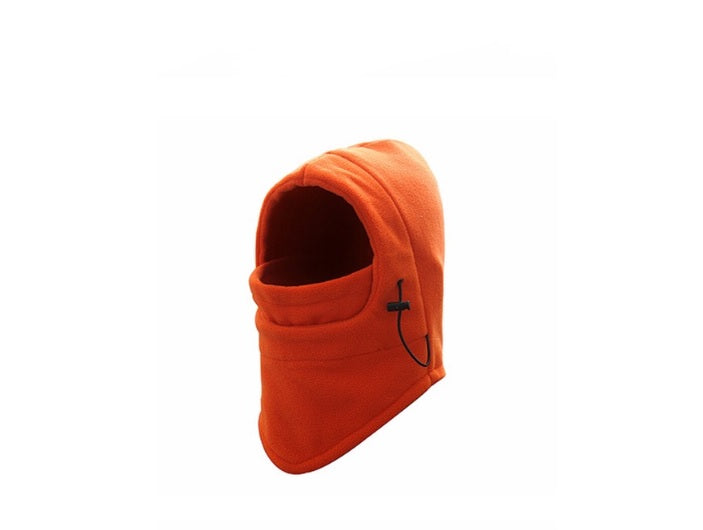 Thermal Fleece Orange Hood Mask - 1000 Things Australia